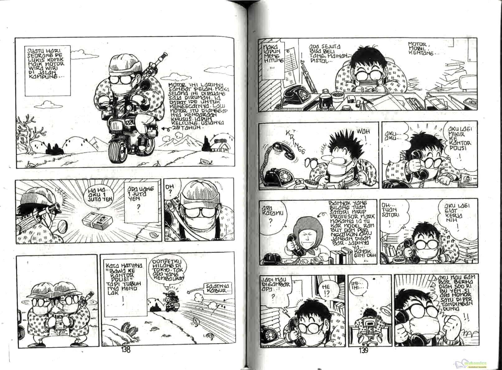 Dr. Slump chapter 16 halaman 71