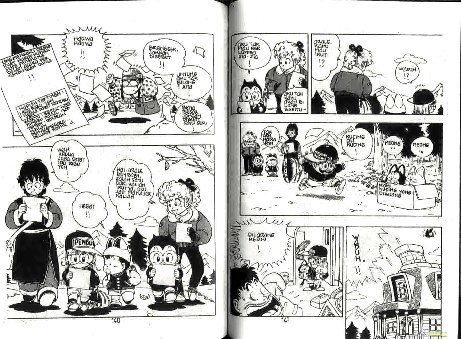 Dr. Slump chapter 16 halaman 72
