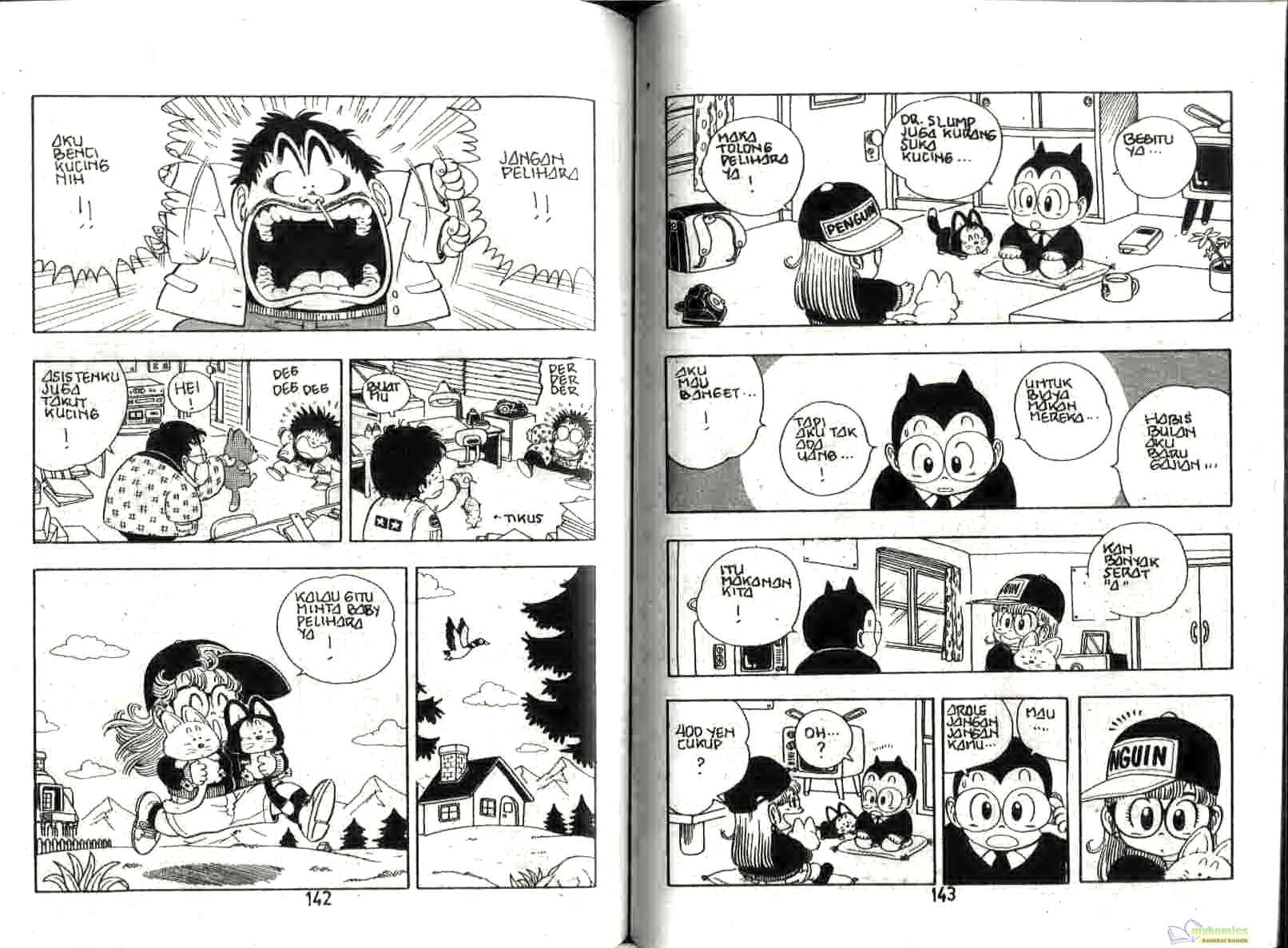 Dr. Slump chapter 16 halaman 73
