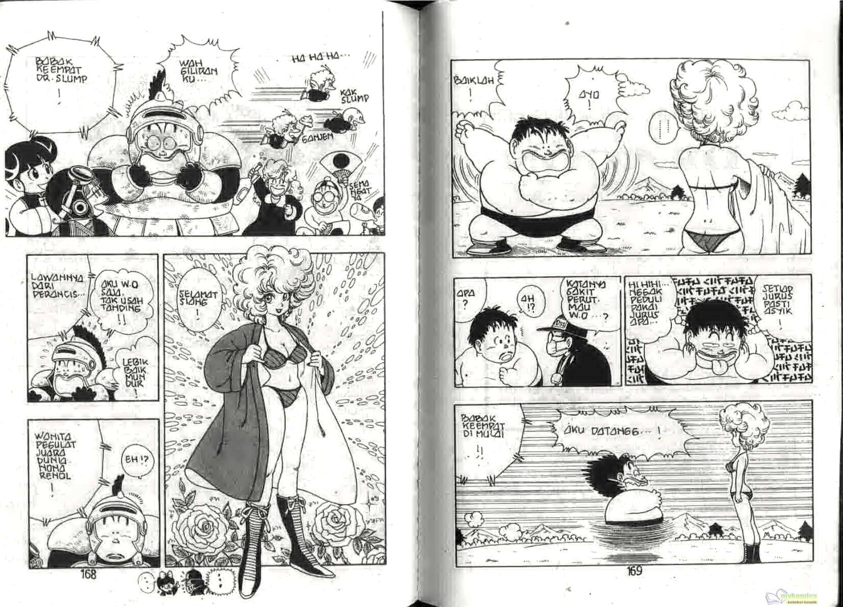 Dr. Slump chapter 16 halaman 86