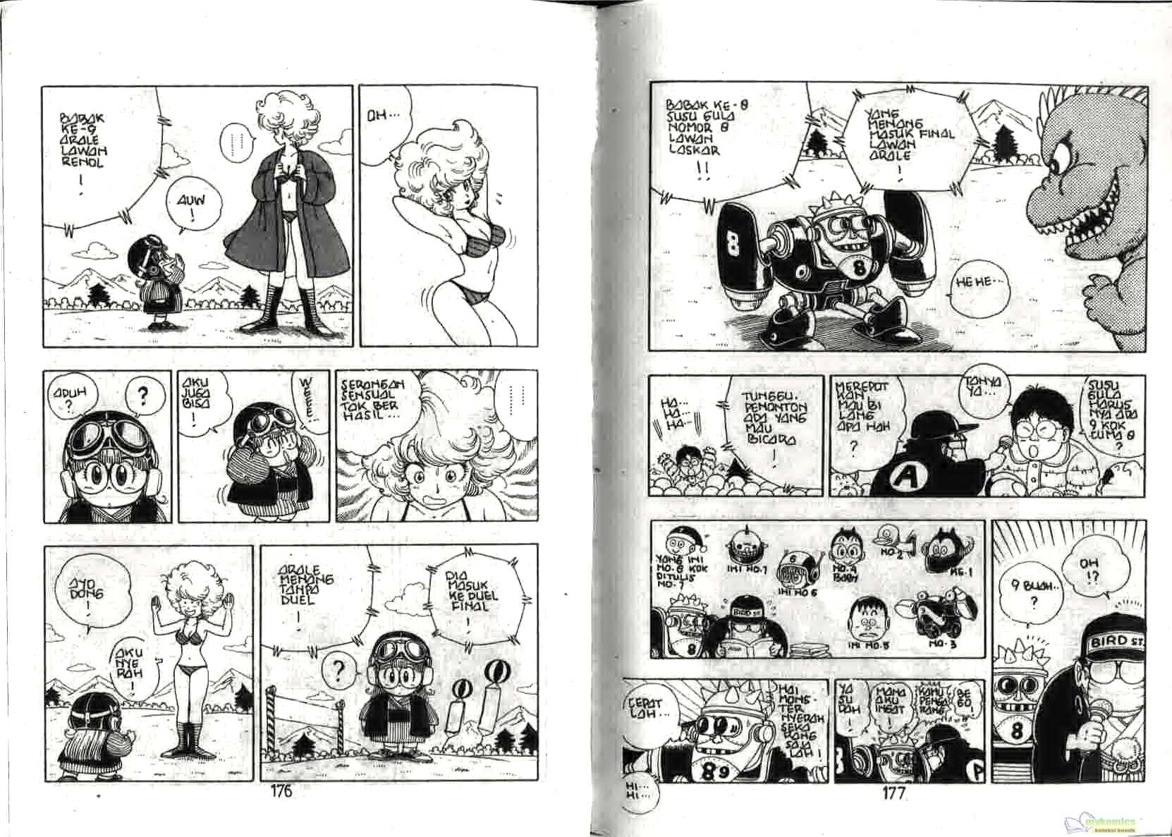 Dr. Slump chapter 16 halaman 90