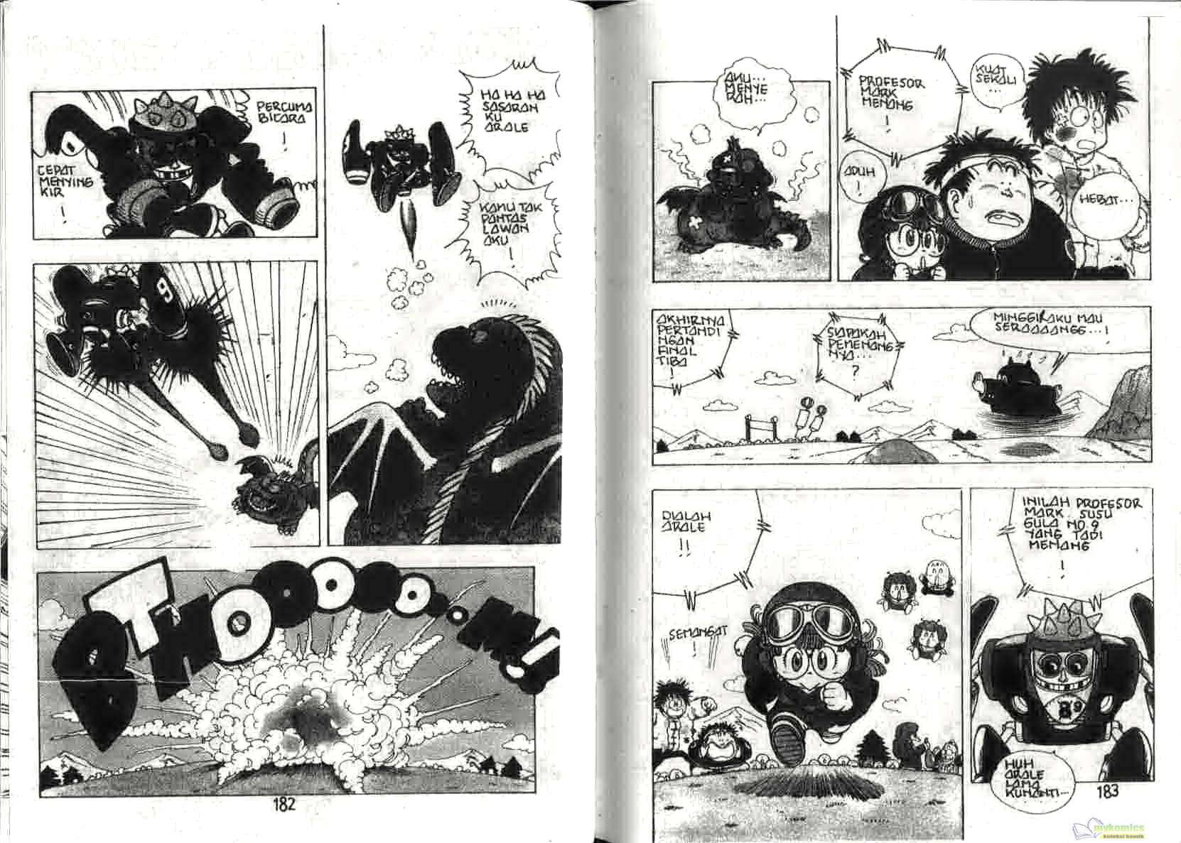 Dr. Slump chapter 16 halaman 93