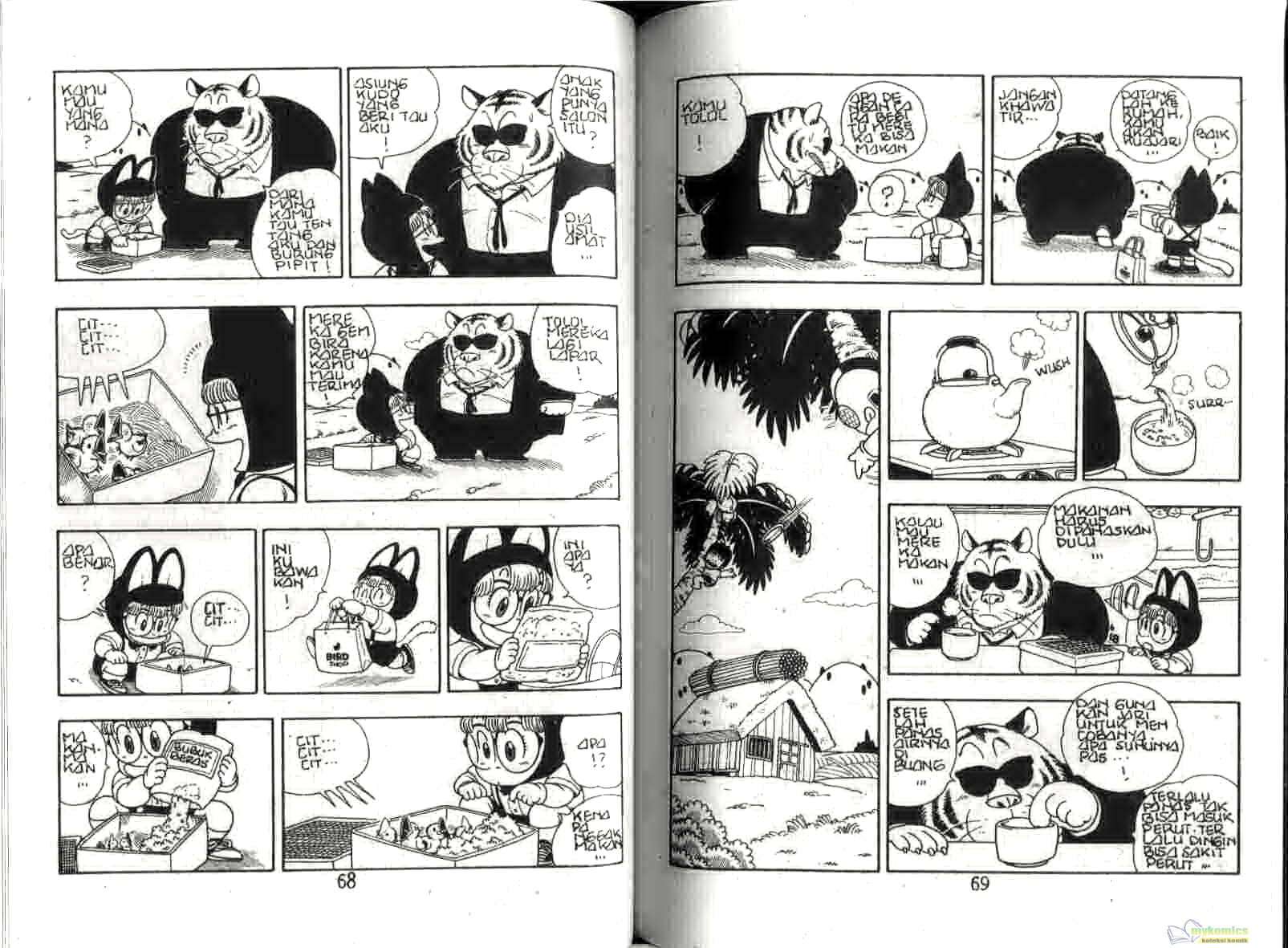 Dr. Slump Bab 17 halaman 36