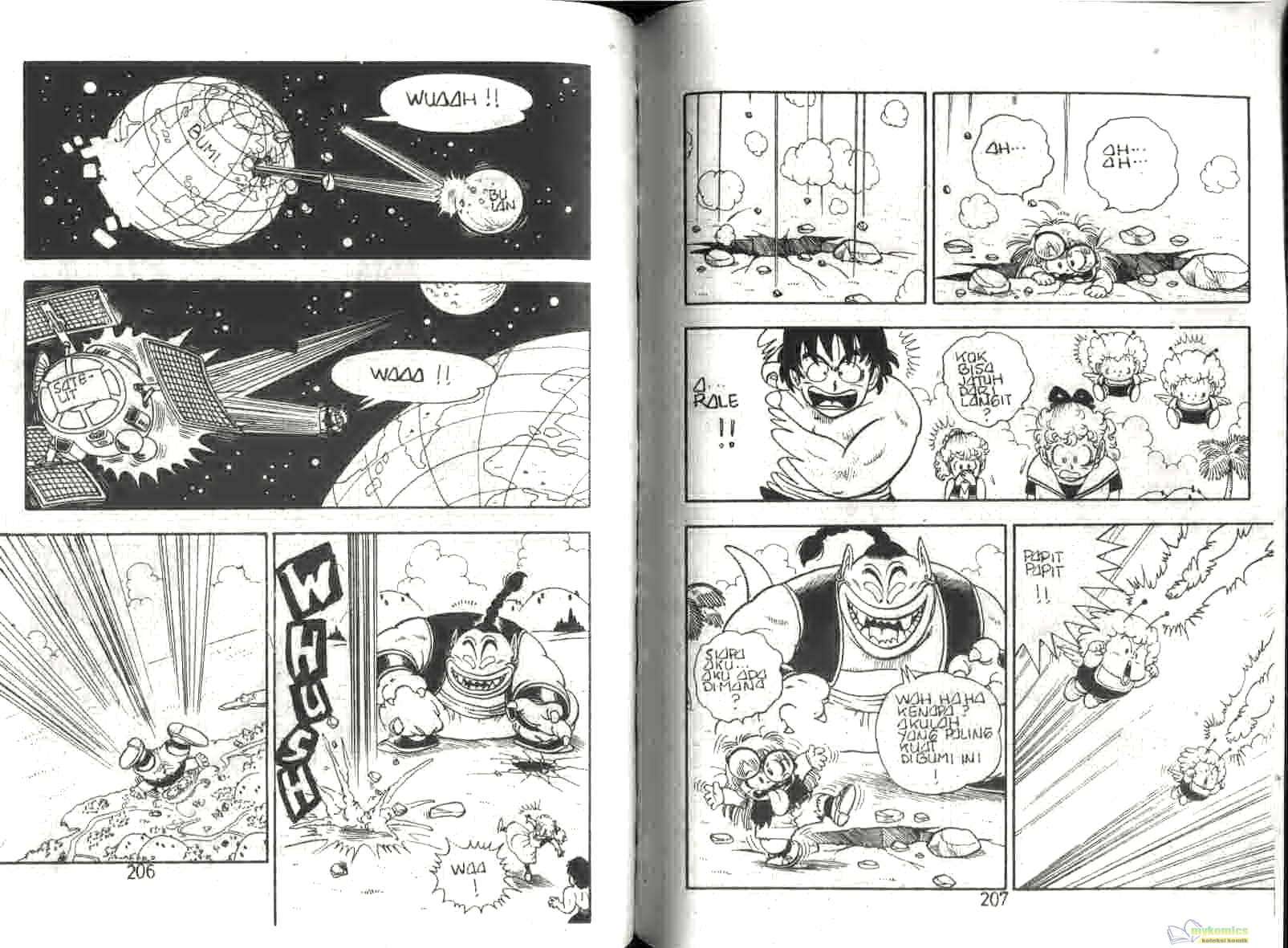 Dr. Slump Bab 17 halaman 107