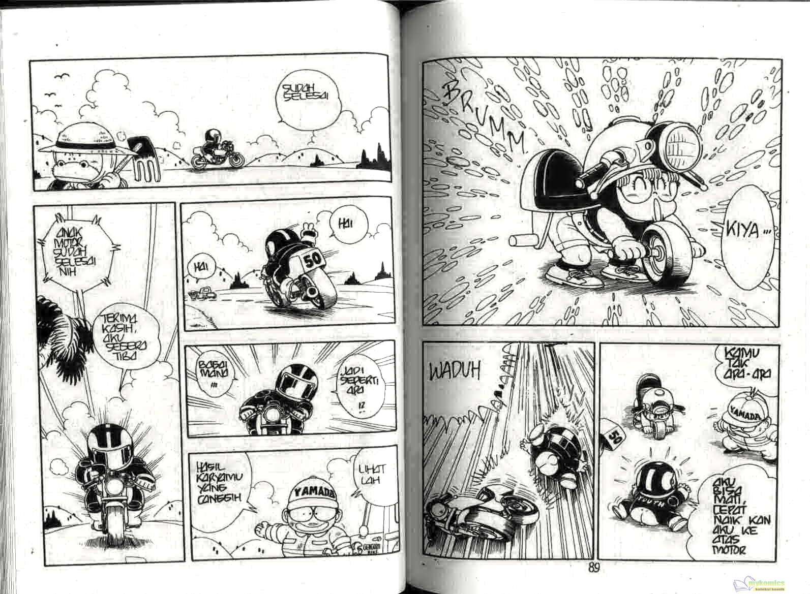 Dr. Slump Bab 18 halaman 46