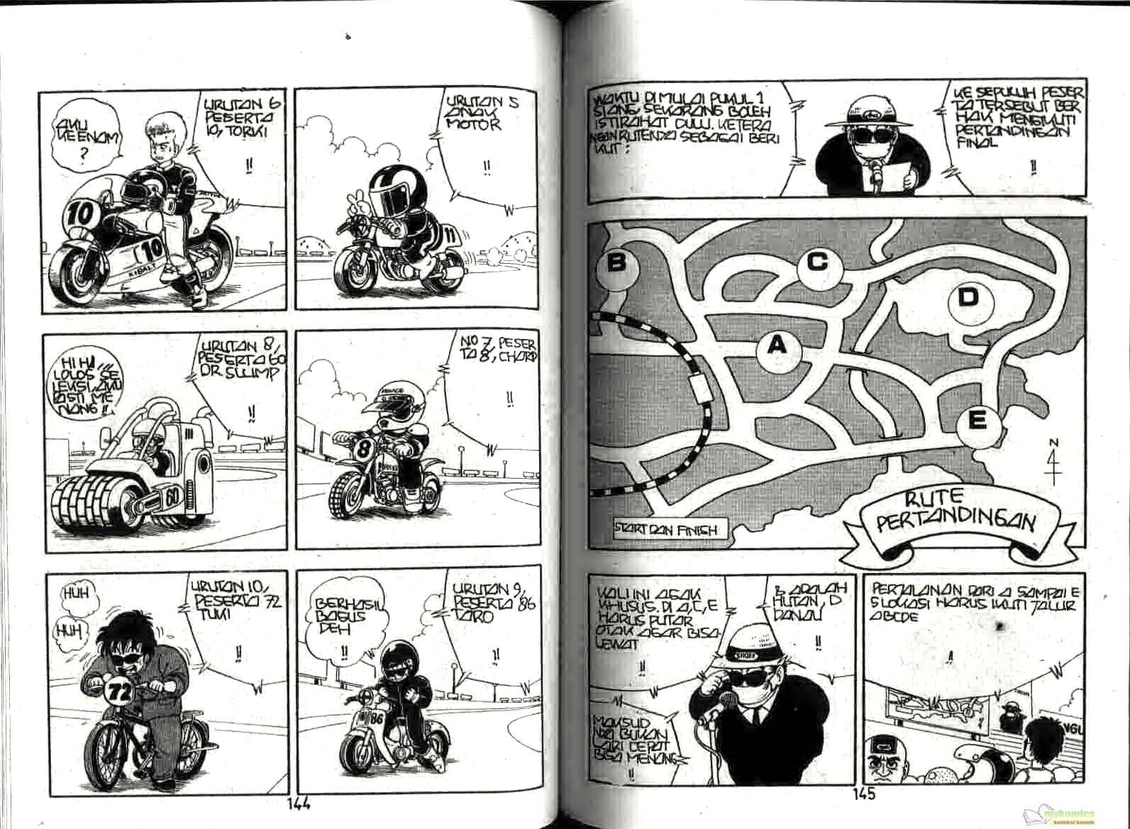 Dr. Slump Bab 18 halaman 74