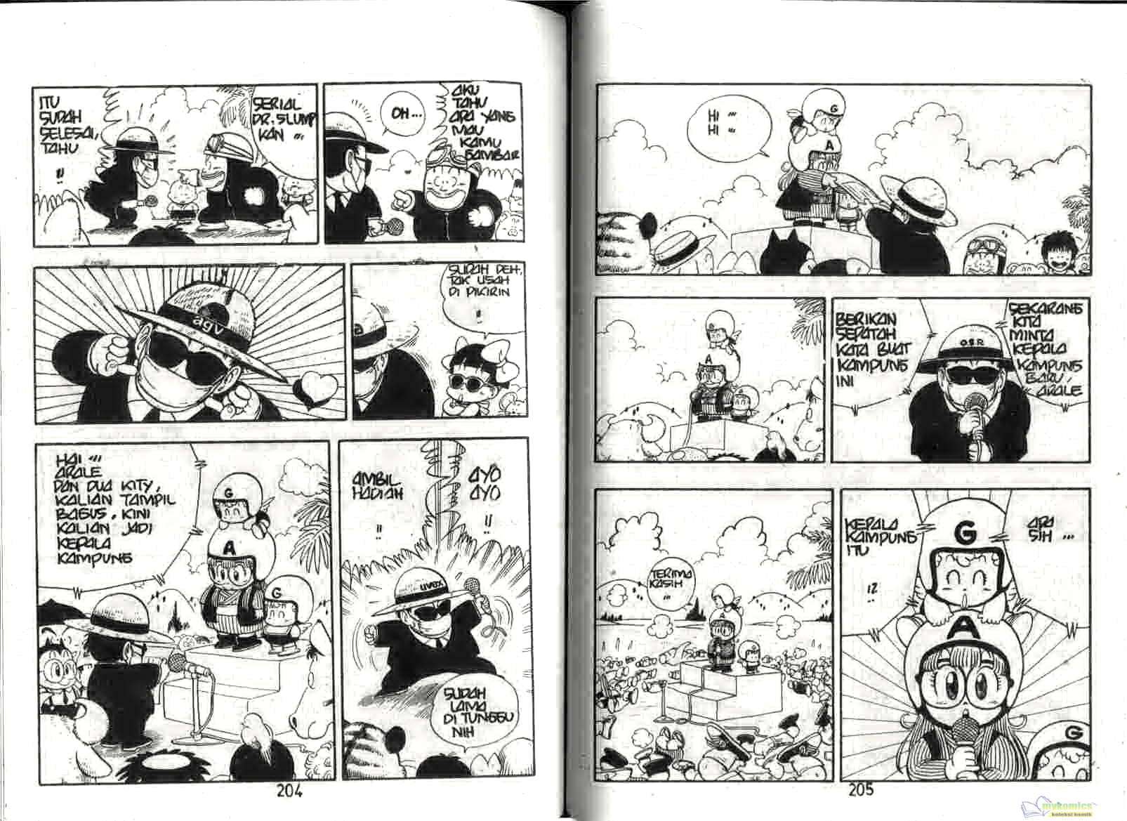 Dr. Slump Bab 18 halaman 104