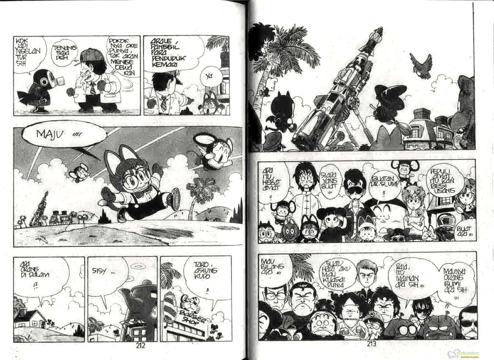 Dr. Slump Bab 18 halaman 108