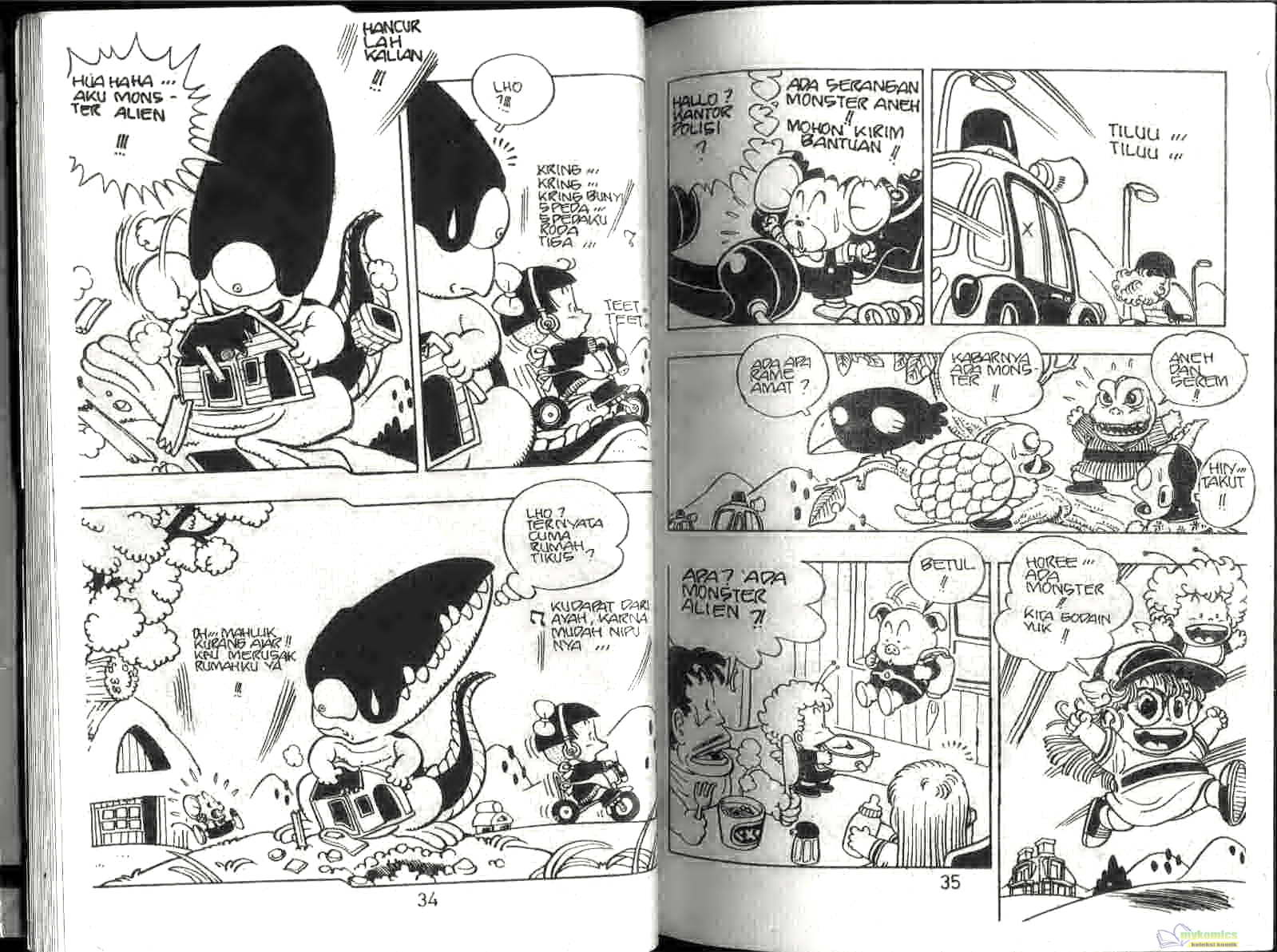 Dr. Slump Bab 4 halaman 19