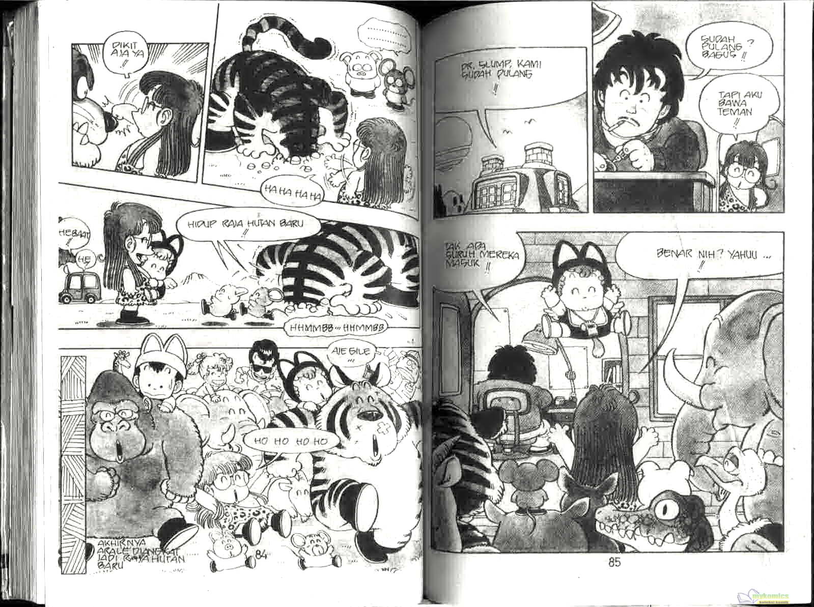 Dr. Slump Bab 4 halaman 44