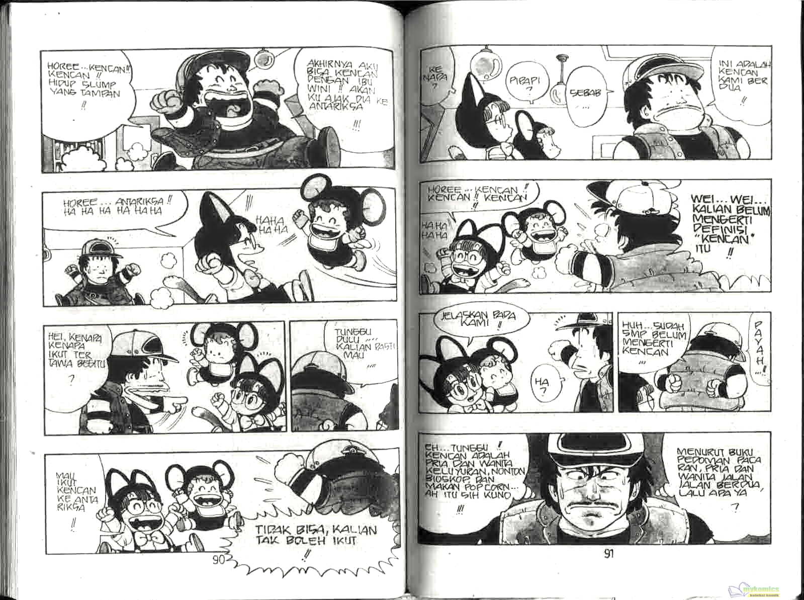 Dr. Slump Bab 4 halaman 47
