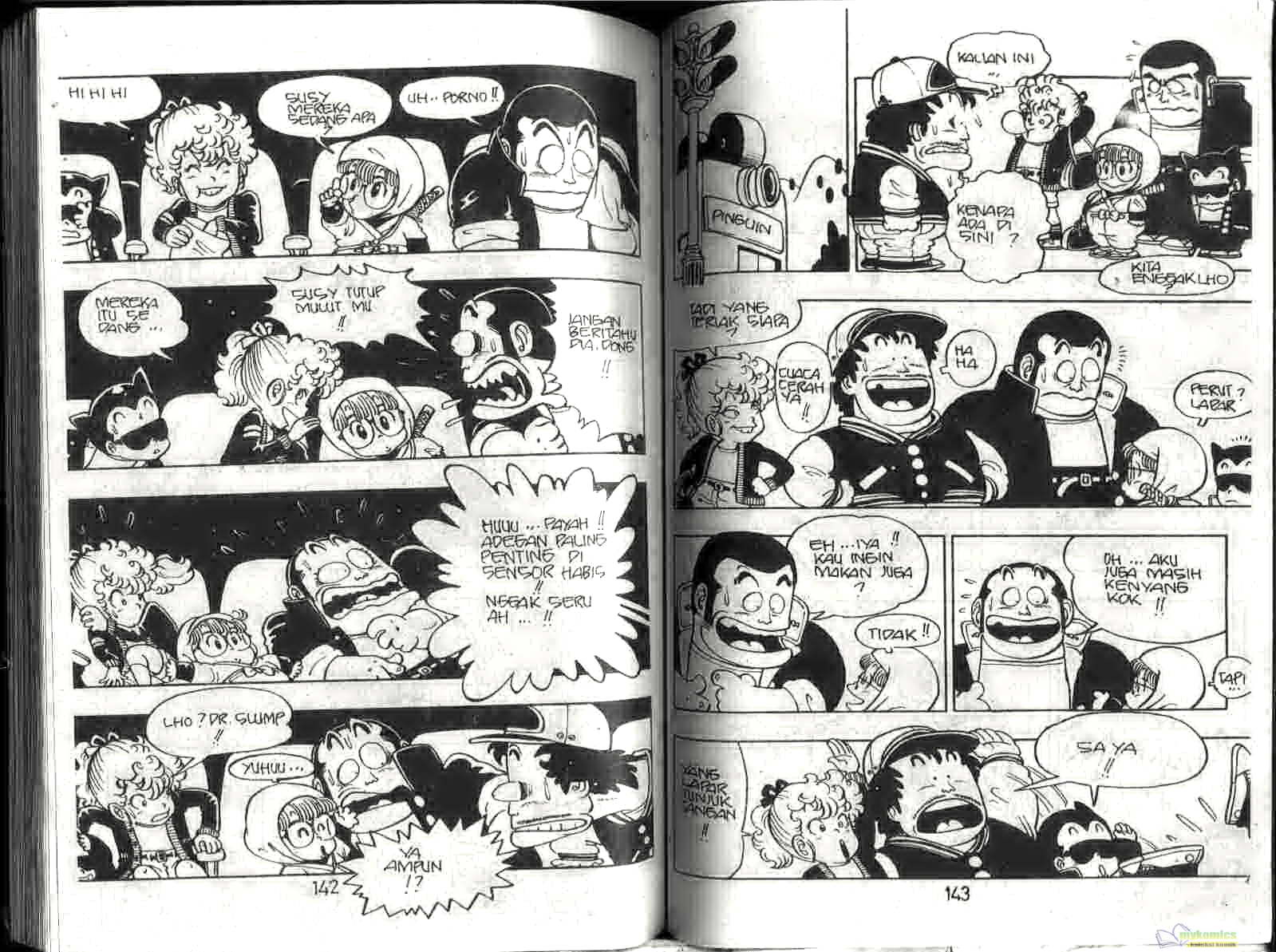 Dr. Slump Bab 4 halaman 73