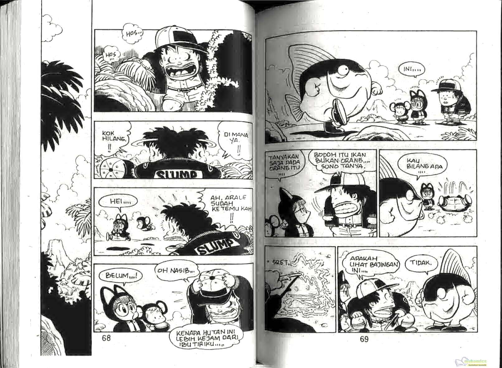 Dr. Slump Bab 7 halaman 36