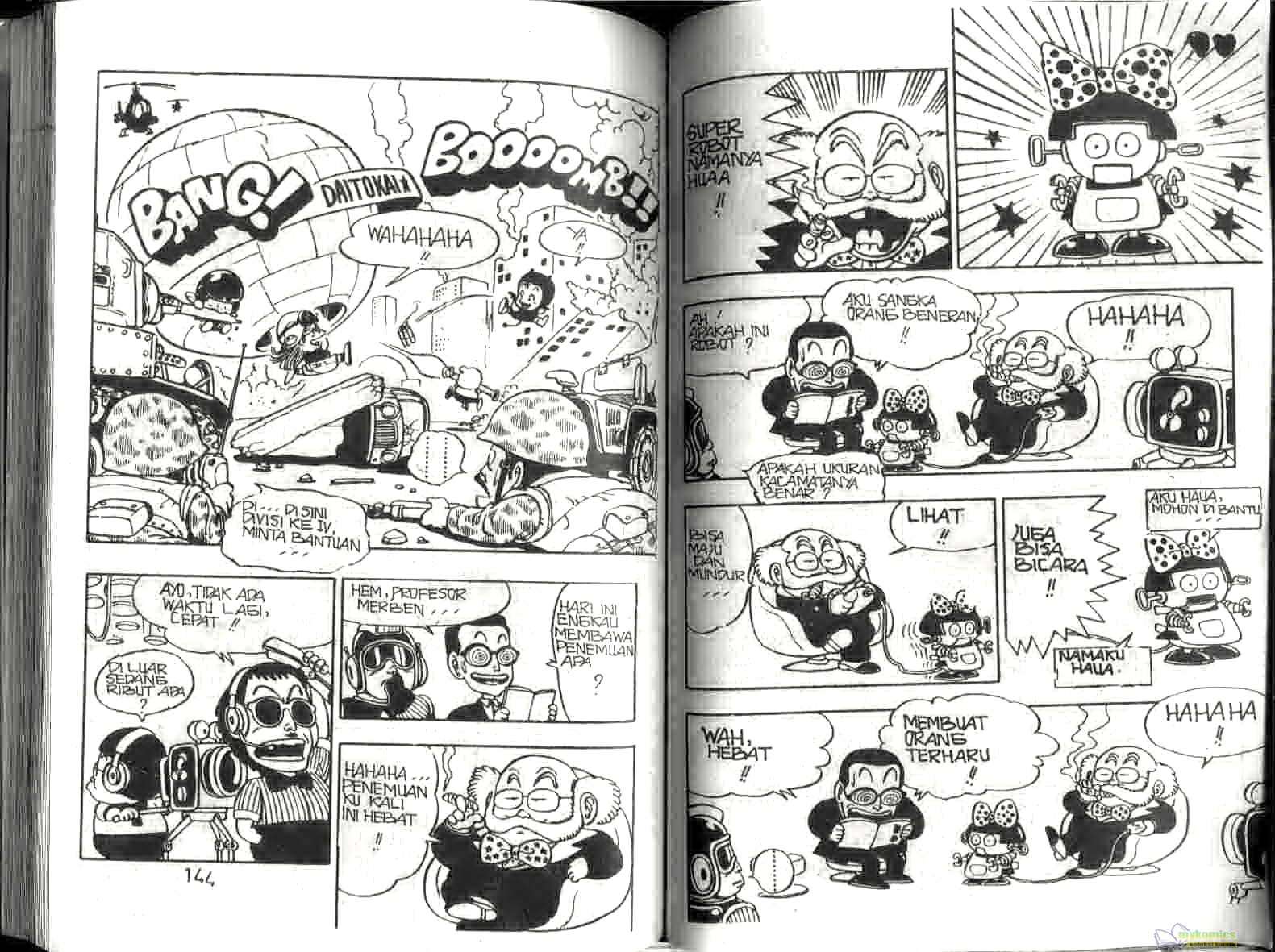 Dr. Slump Bab 8 halaman 74