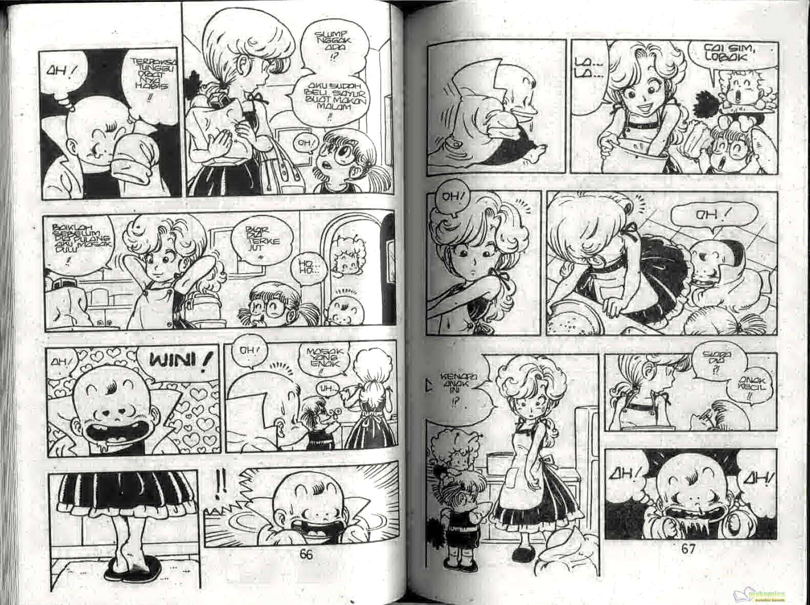 Dr. Slump Bab 9 halaman 35