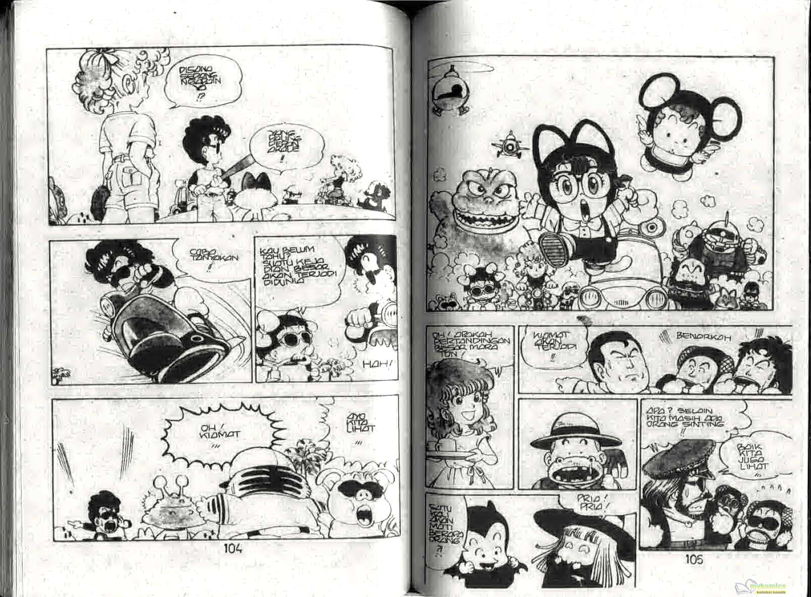 Dr. Slump Bab 9 halaman 54