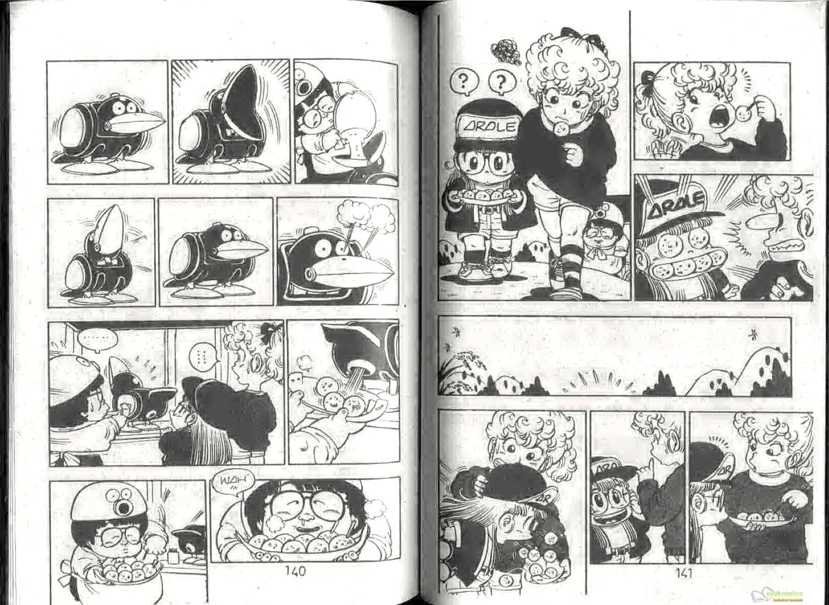Dr. Slump Bab 9 halaman 72