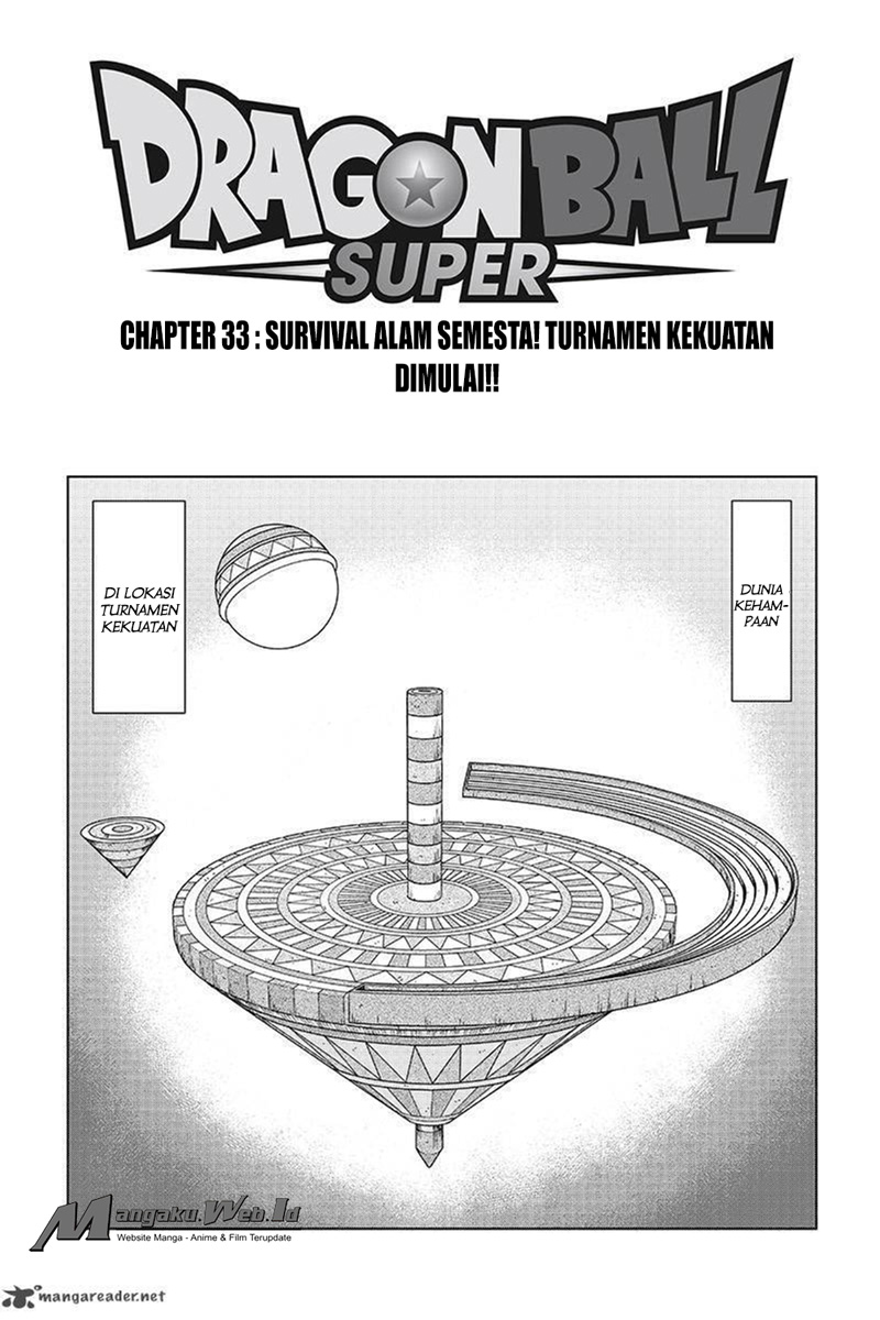 Dragon Ball Super Bab 33 halaman 1