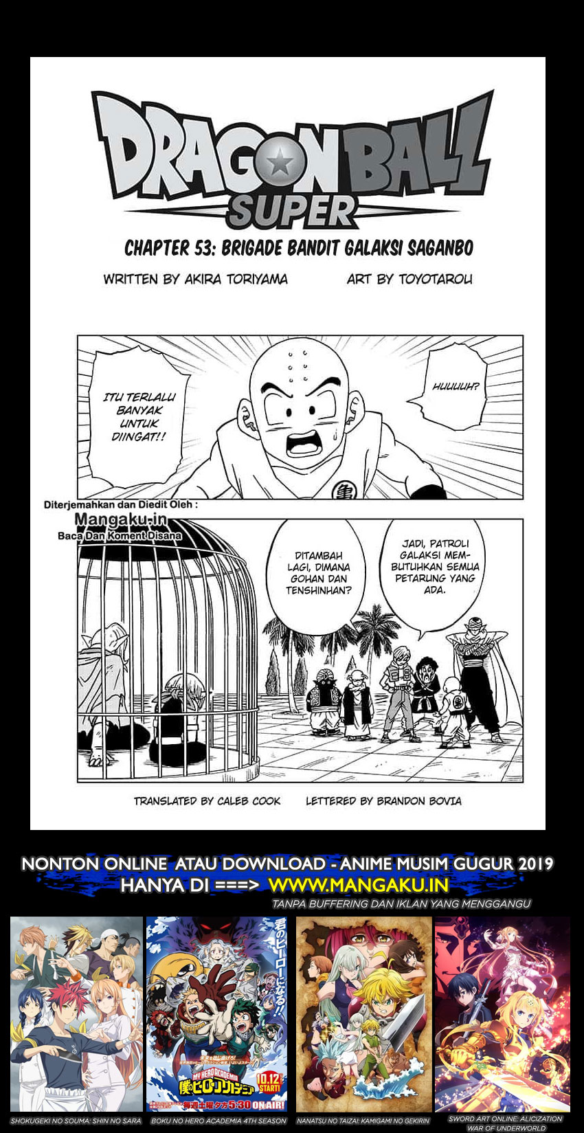 Dragon Ball Super chapter 53 halaman 2
