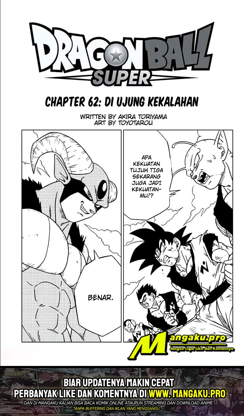 Dragon Ball Super Bab 62.1 halaman 2