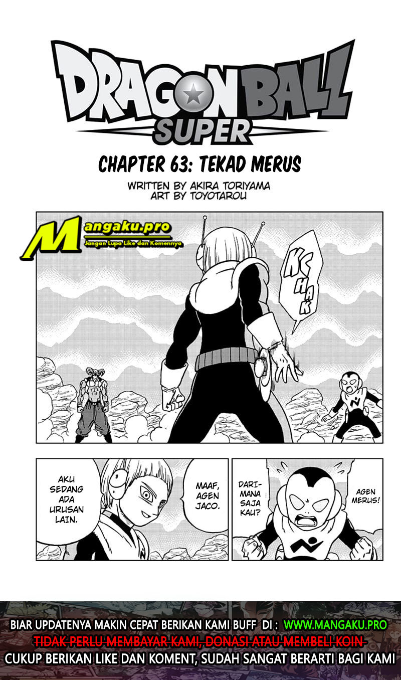 Dragon Ball Super Bab 63.1 halaman 3