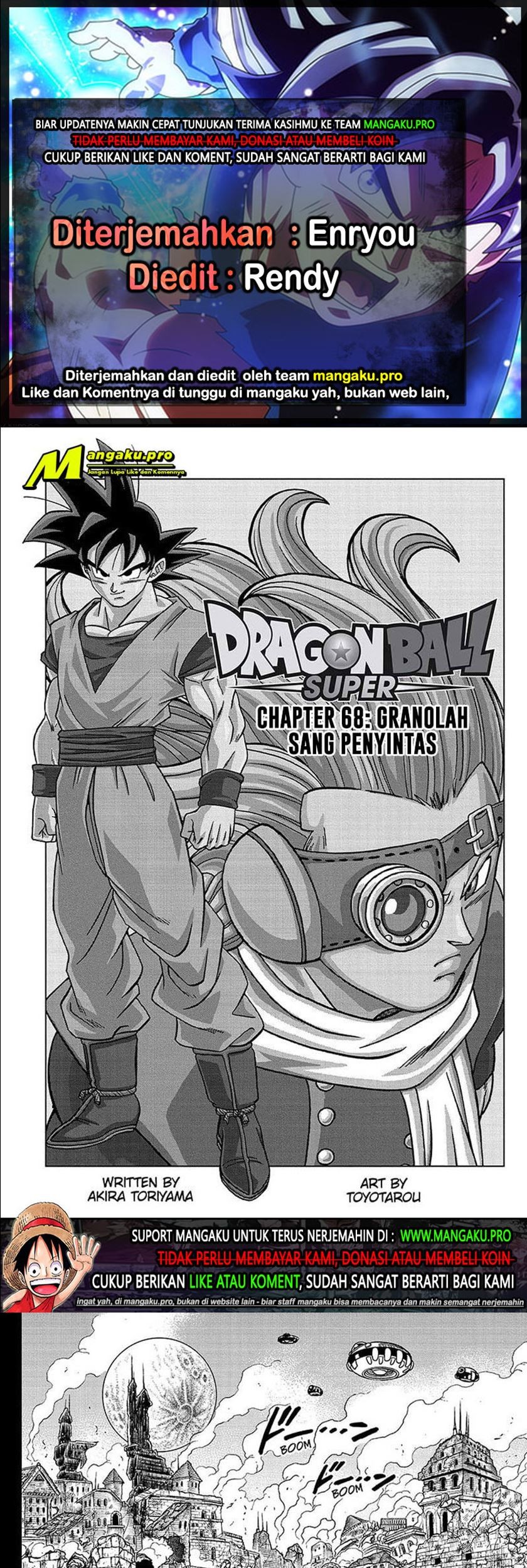 Dragon Ball Super chapter 68.1 halaman 1