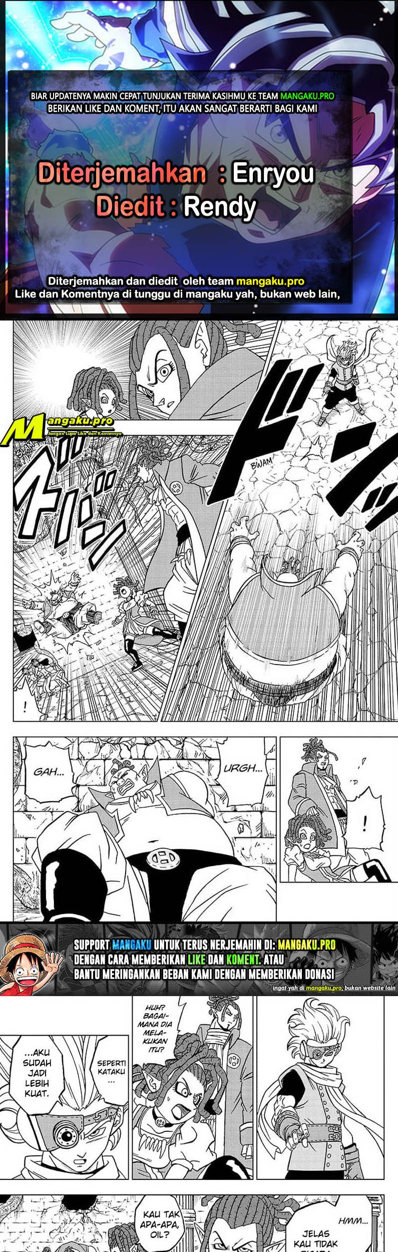 Dragon Ball Super Bab 70.2 halaman 1