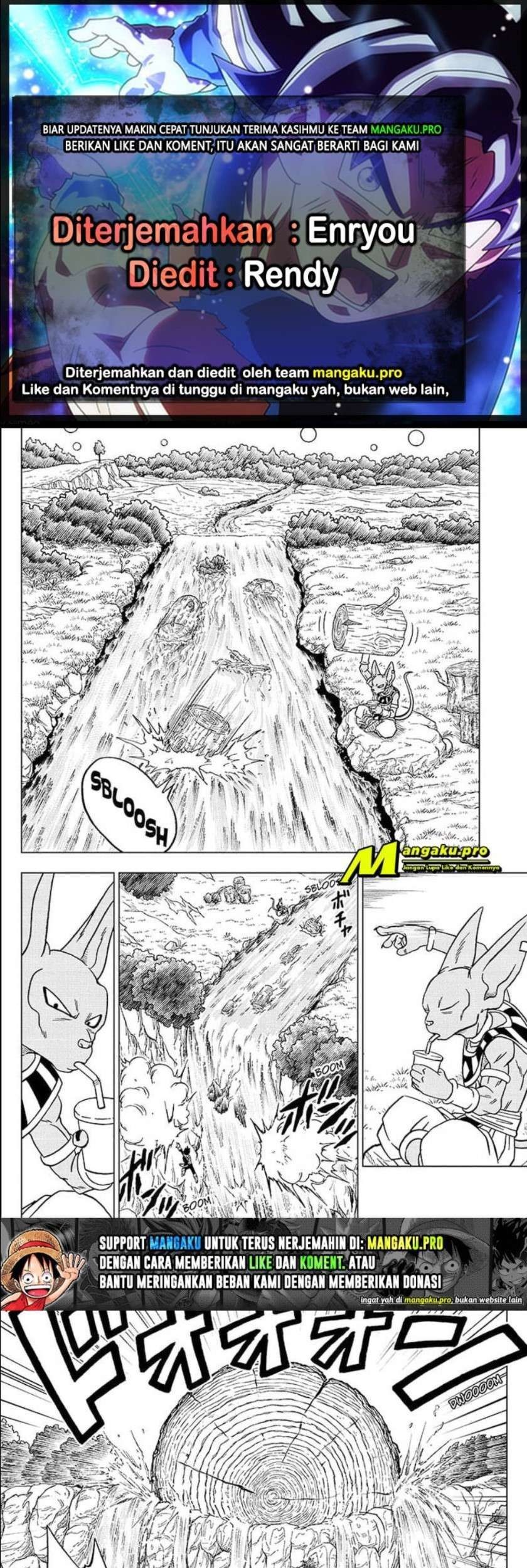 Dragon Ball Super chapter 71.2 halaman 1