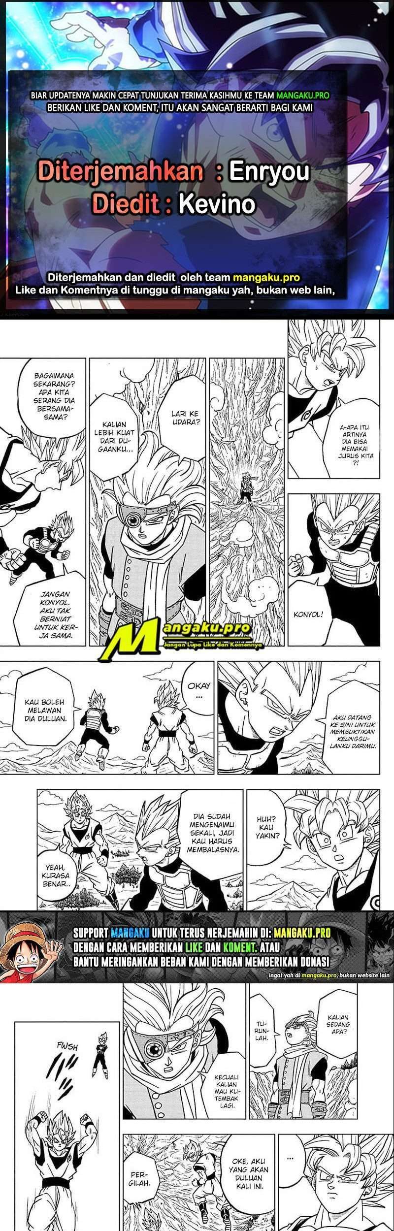 Dragon Ball Super Bab 72.2 halaman 1