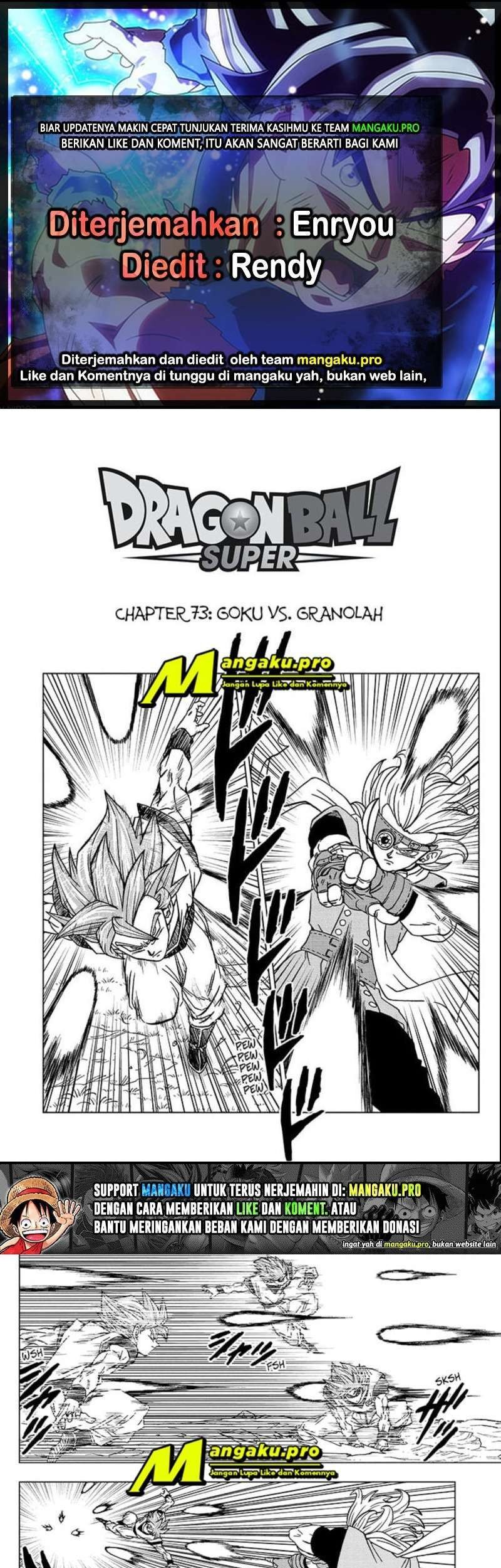 Dragon Ball Super chapter 73.1 halaman 1