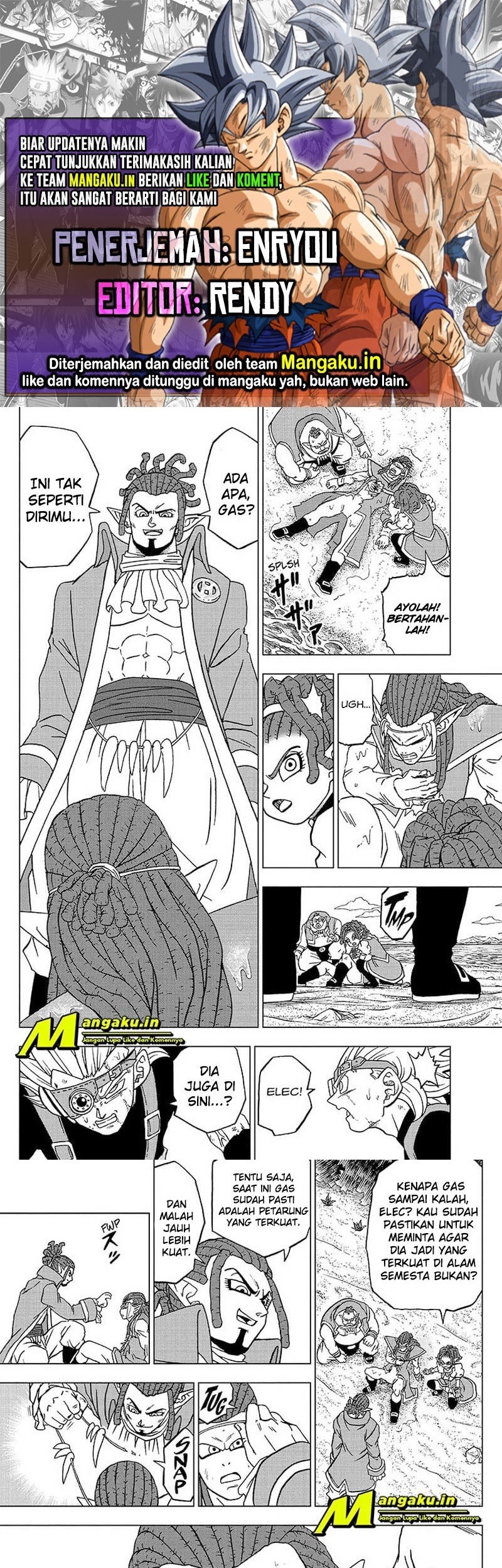 Dragon Ball Super Bab 80.2 halaman 1