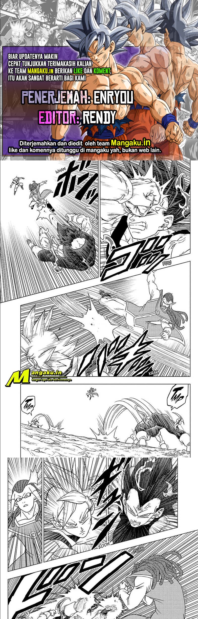 Dragon Ball Super Bab 84.2 halaman 1