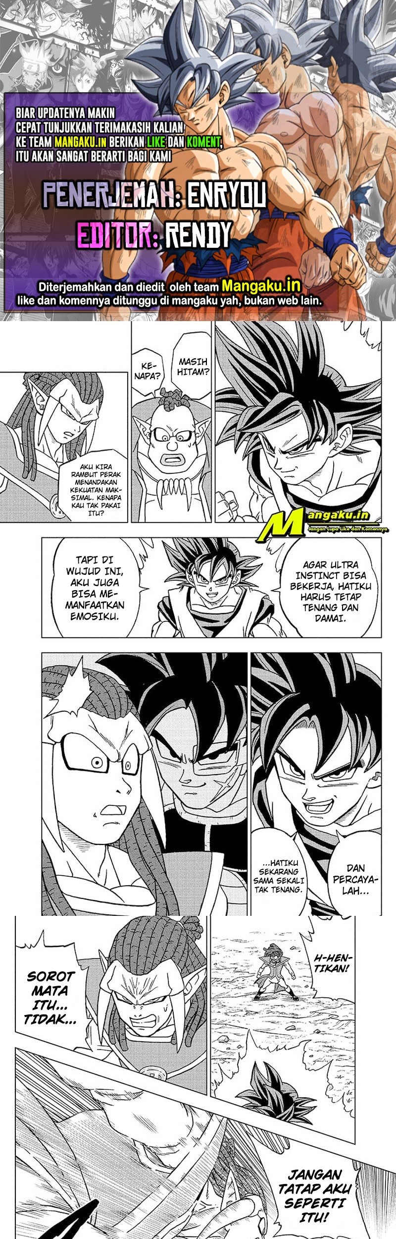 Dragon Ball Super Bab 85.2 halaman 1