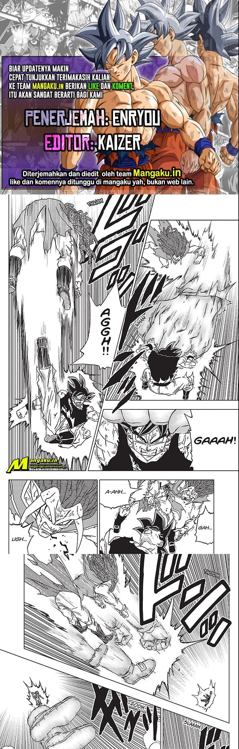 Dragon Ball Super Bab 86.2 halaman 1