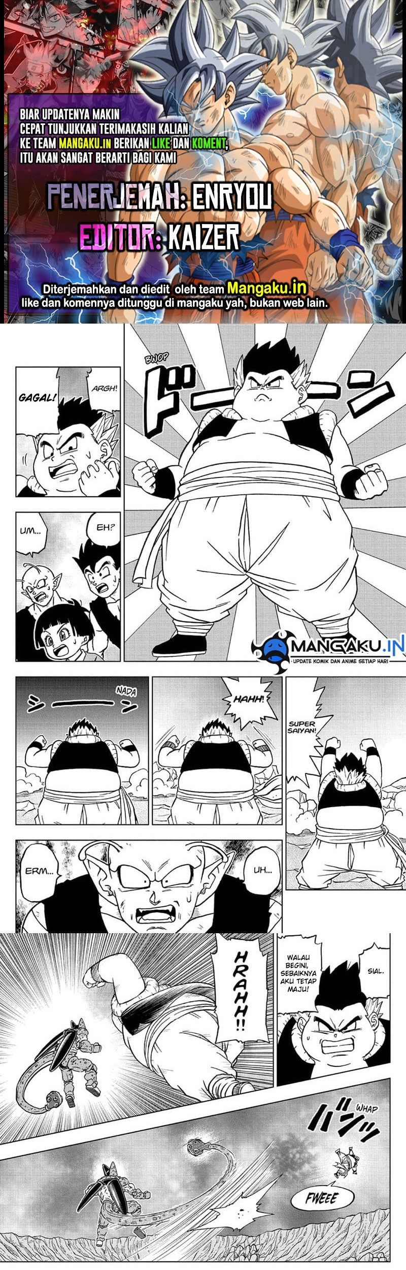 Dragon Ball Super Bab 97.2 halaman 1