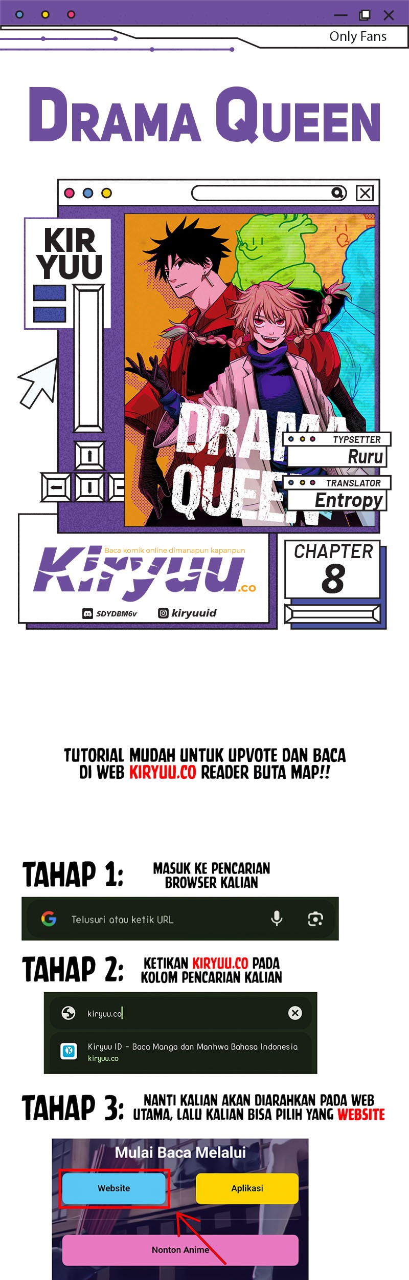 Drama Queen Bab 8 halaman 1
