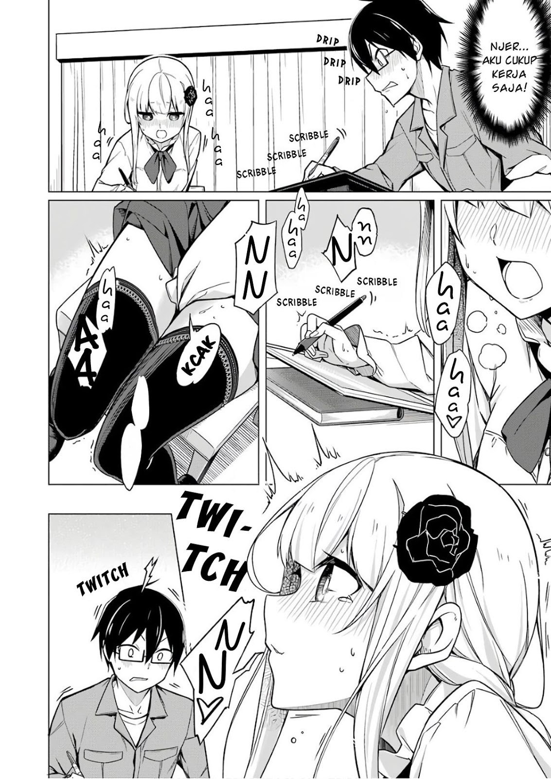 Drawing While Masturbating Bab 01 halaman 17