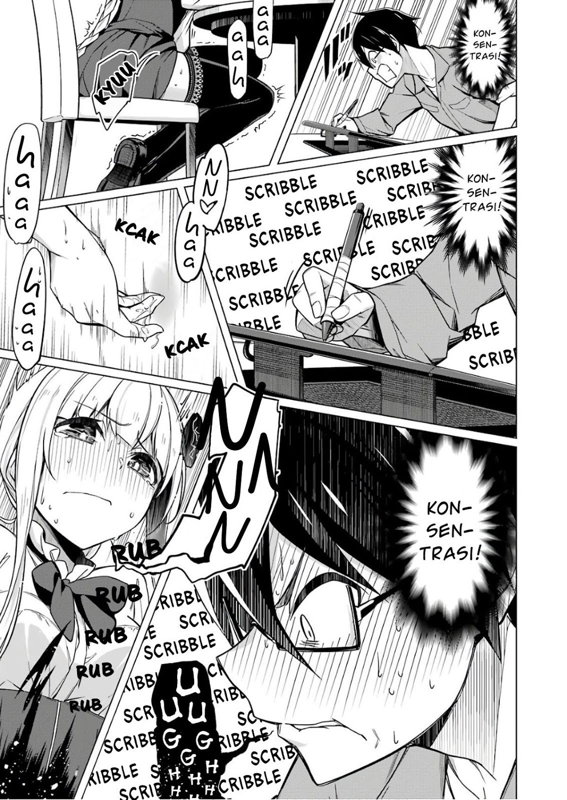 Drawing While Masturbating Bab 01 halaman 18
