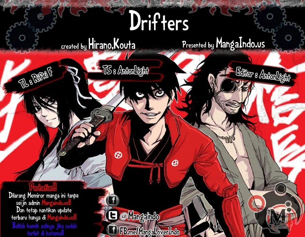 Drifters Bab 33 halaman 1