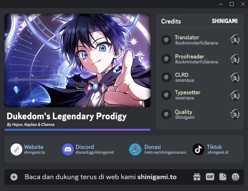 Dukedom’s Legendary Prodigy Bab 39 halaman 1