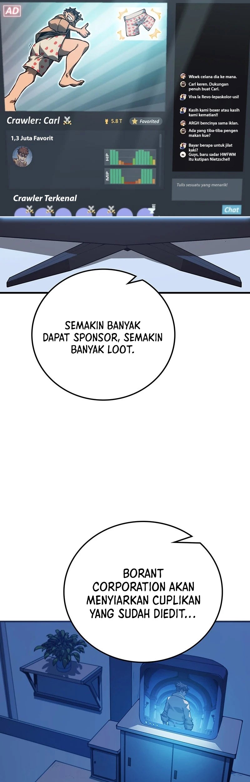 Dungeon Crawler Carl chapter 3 halaman 47