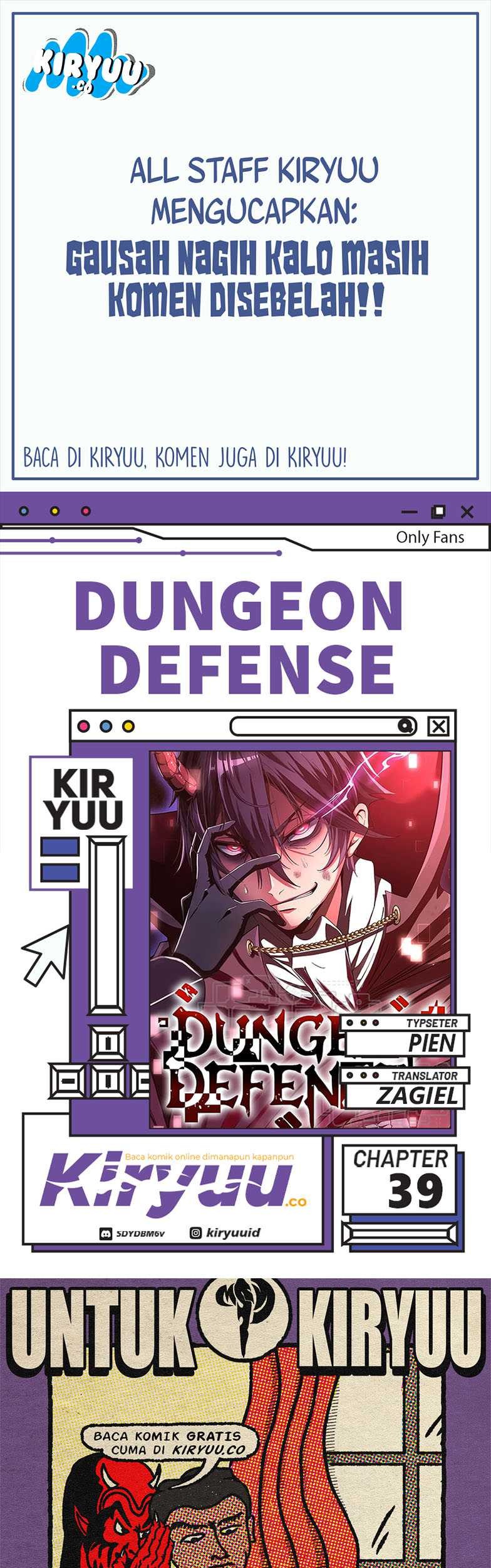 Dungeon Defense Bab 39 halaman 1