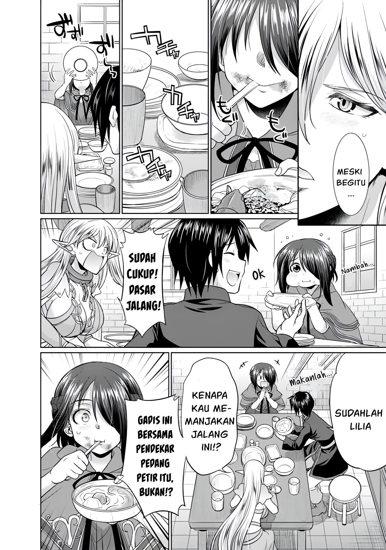 Dungeon Harem Made With Elf Slaves chapter 3.1 halaman 7
