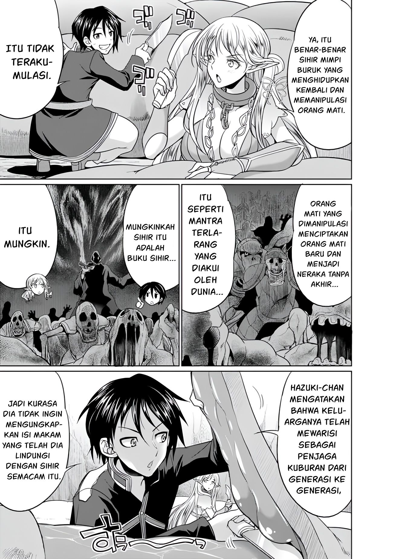 Dungeon Harem Made With Elf Slaves Bab 3.2 halaman 3