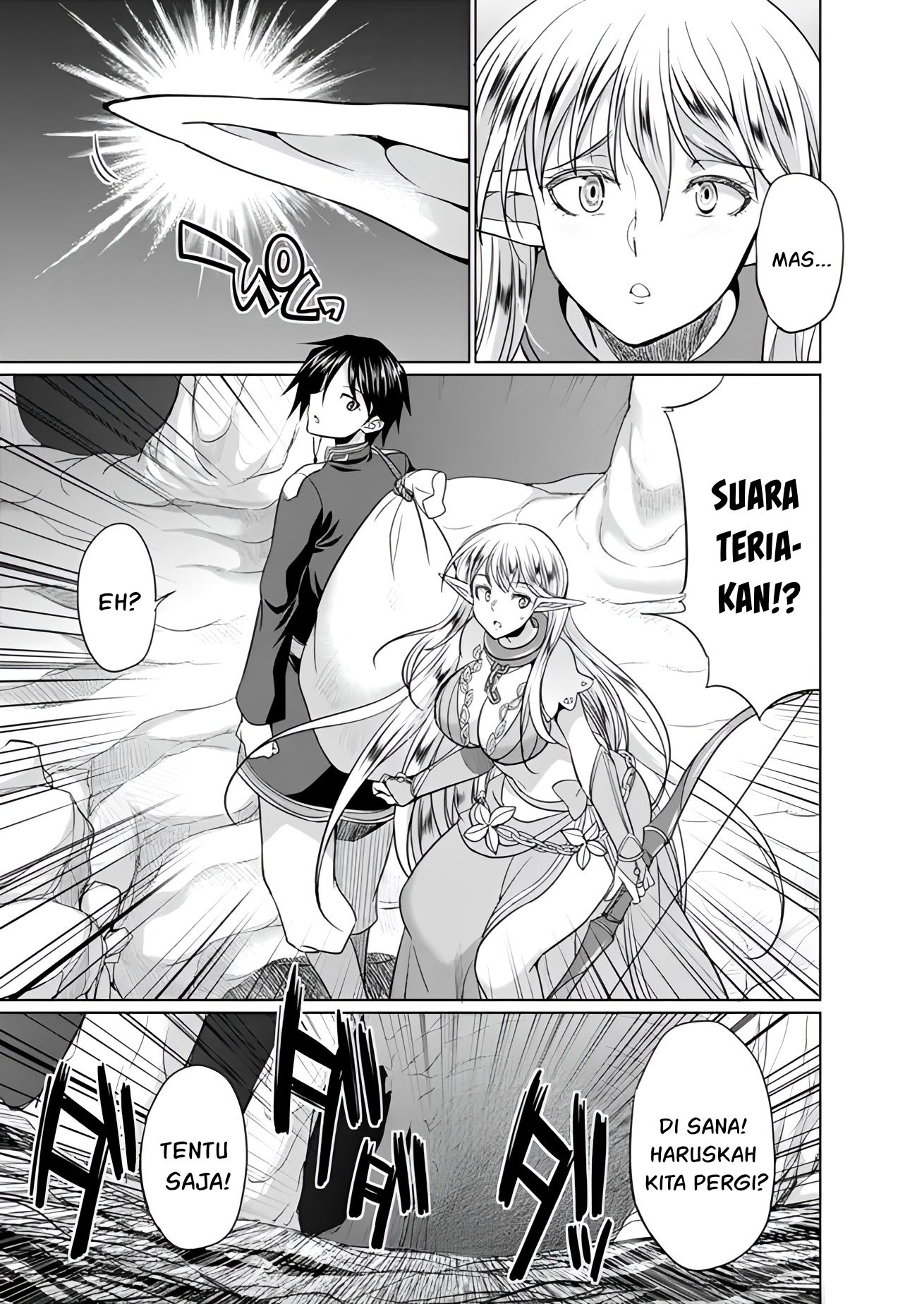 Dungeon Harem Made With Elf Slaves Bab 3.2 halaman 7