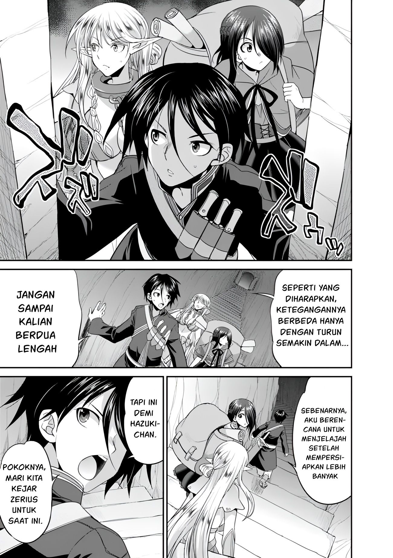 Dungeon Harem Made With Elf Slaves Bab 4.1 halaman 4