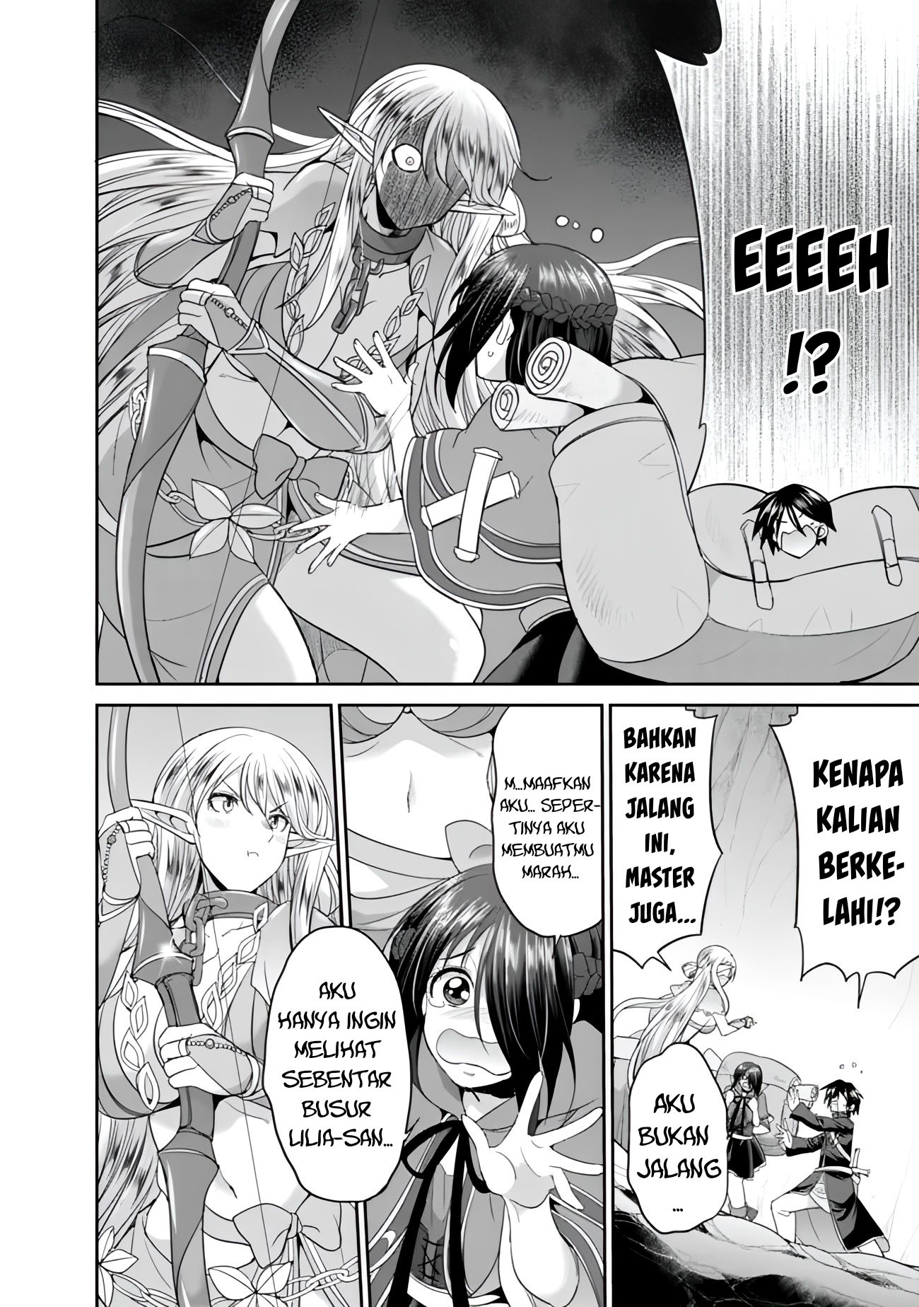 Dungeon Harem Made With Elf Slaves Bab 4.1 halaman 5