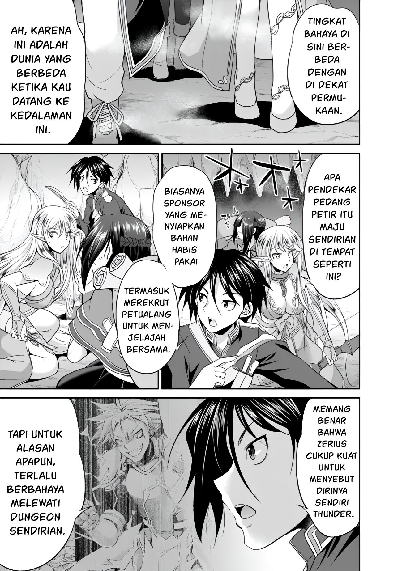 Dungeon Harem Made With Elf Slaves Bab 4.1 halaman 10