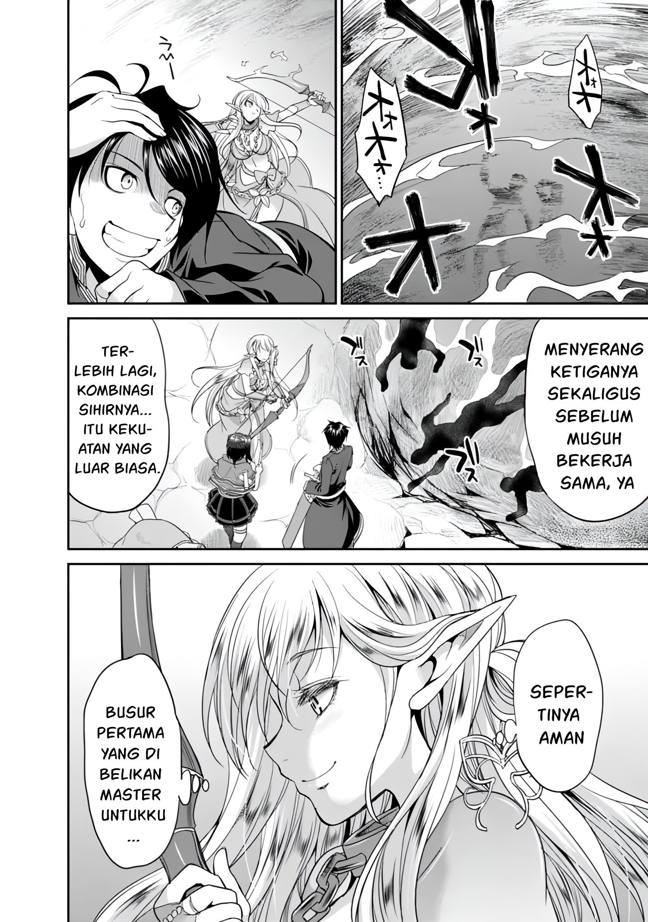 Dungeon Harem Made With Elf Slaves chapter 4.2 halaman 9