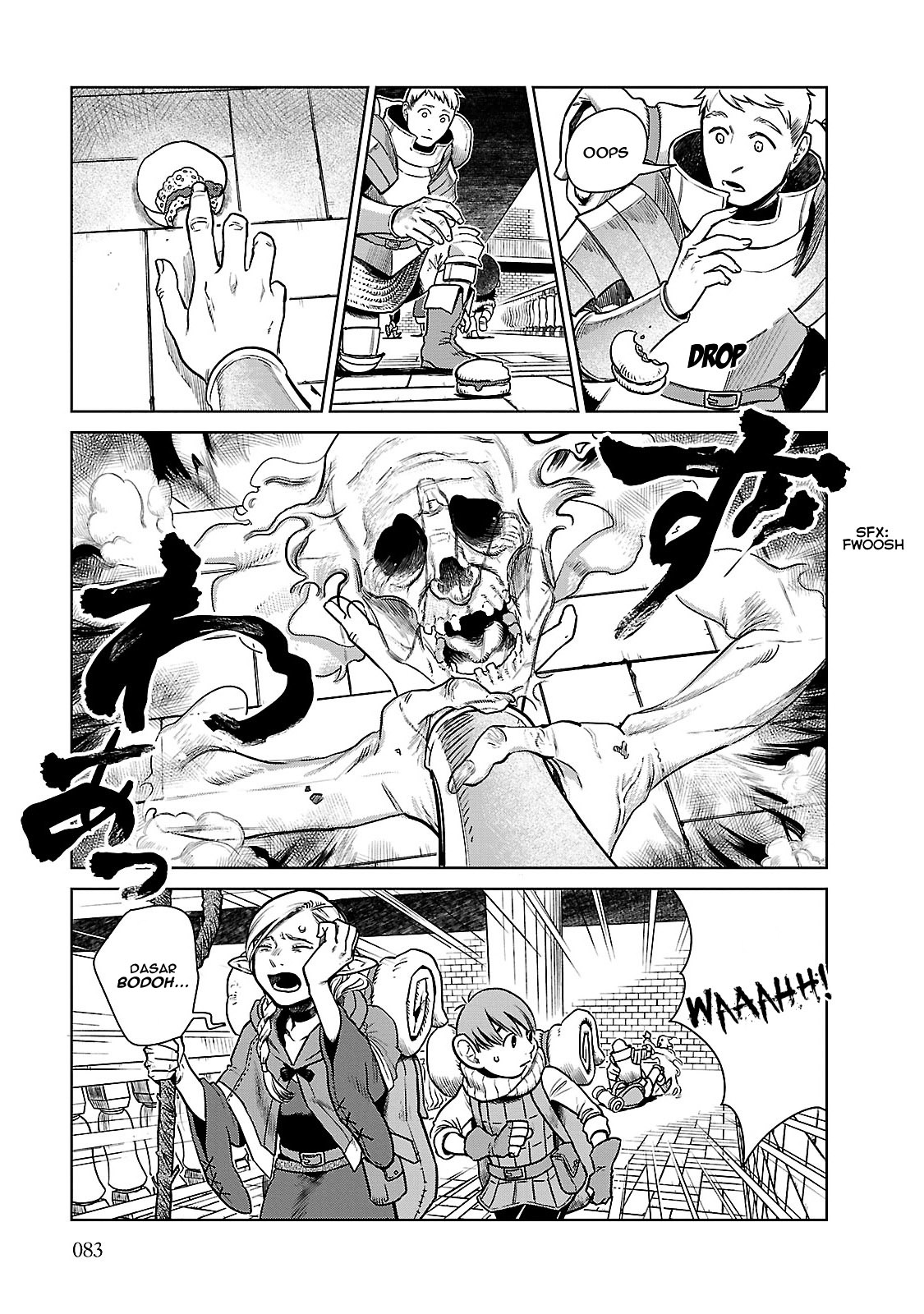 Dungeon Meshi Bab 11 halaman 6